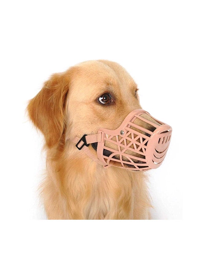 كمامة قابلة للتعديل للكلاب والحيوانات الأليفة وردي - Image 2