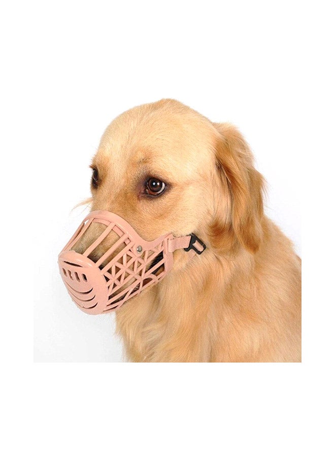 كمامة قابلة للتعديل للكلاب والحيوانات الأليفة وردي - Image 3