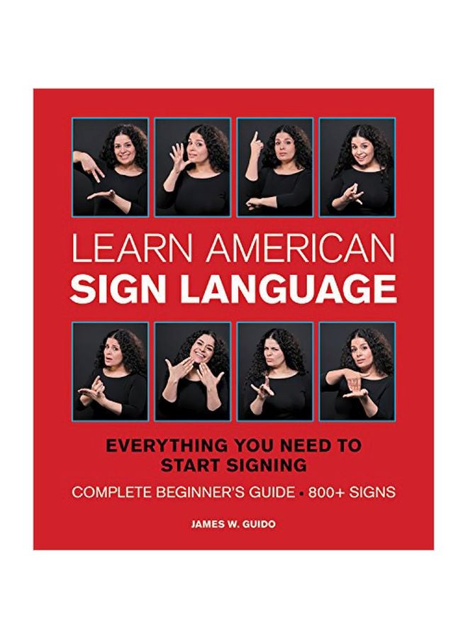 Learn American Sign Language hardcover english - 31 December 2015 