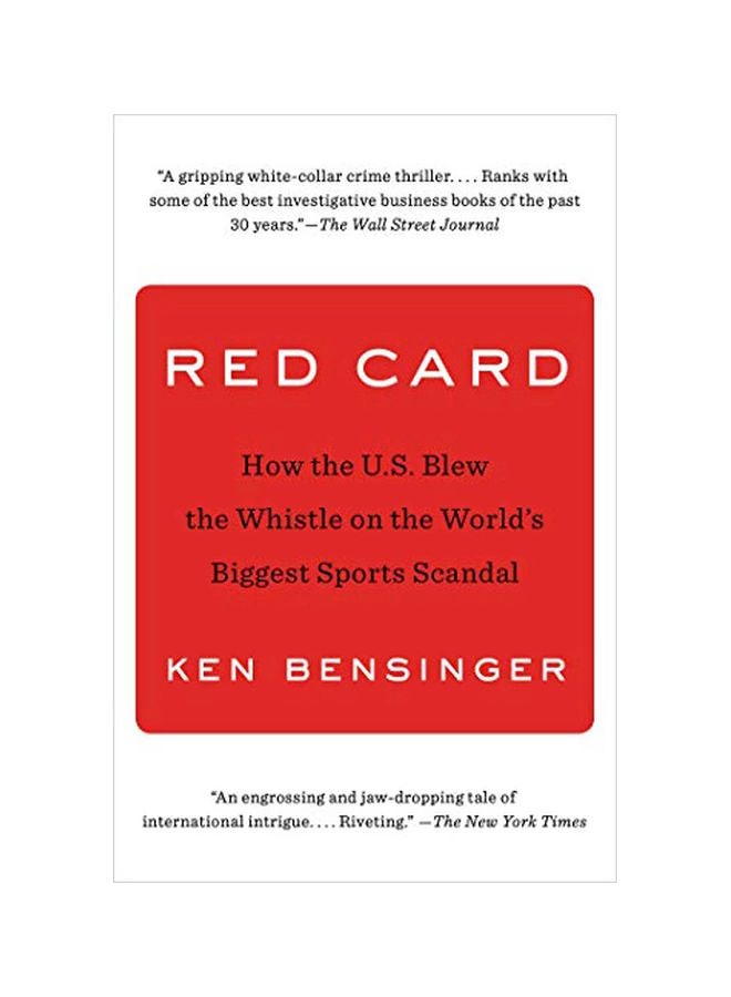 Red Card: How the U.S. Blew The Whistle On The World's Biggest Sports Scandal paperback english - 11 June 2019 