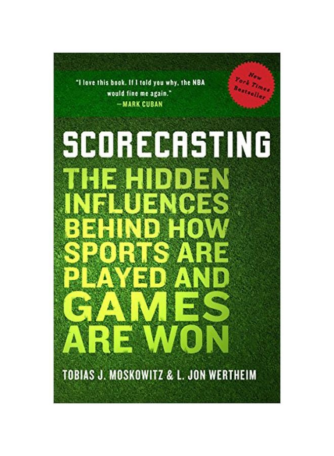 Scorecasting Paperback English by Tobias J. Moskowitz - 40954