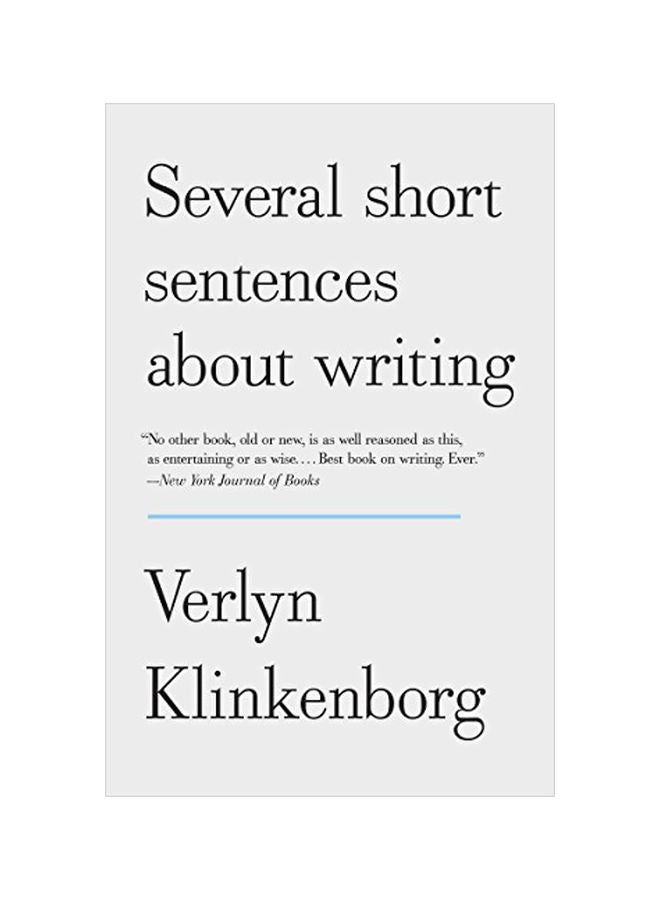Several Short Sentences About Writing Paperback English by Verlyn Klinkenborg - 41373 