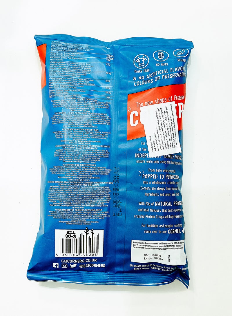 Corners - Pop Protein Crisps Sweet Barbecue 85grams - Image 1