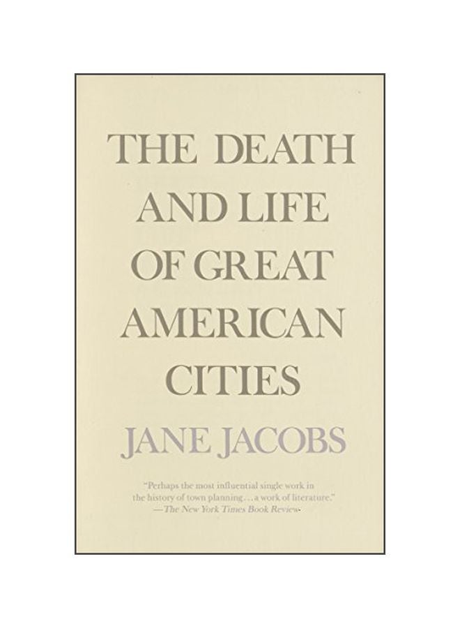 The Death And Life Of Great American Cities Paperback English by Jane Jacobs - 34102 