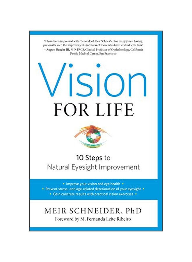 Vision For Life: 10 Steps To Natural Eyesight Improvement paperback english - 11 May 2016