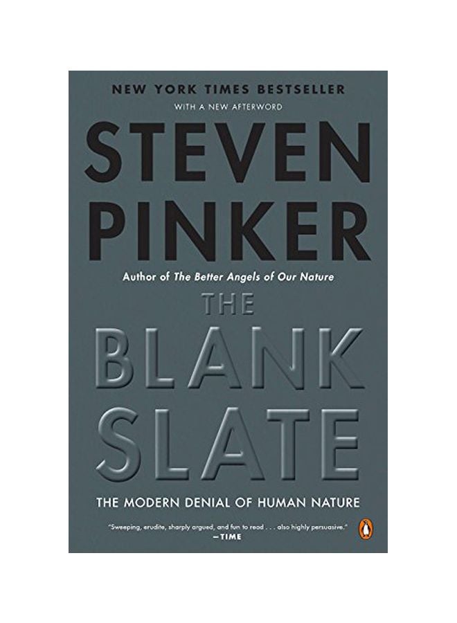 The Blank Slate : The Modern Denial Of Human Nature Paperback English by Steven Pinker - 40749 