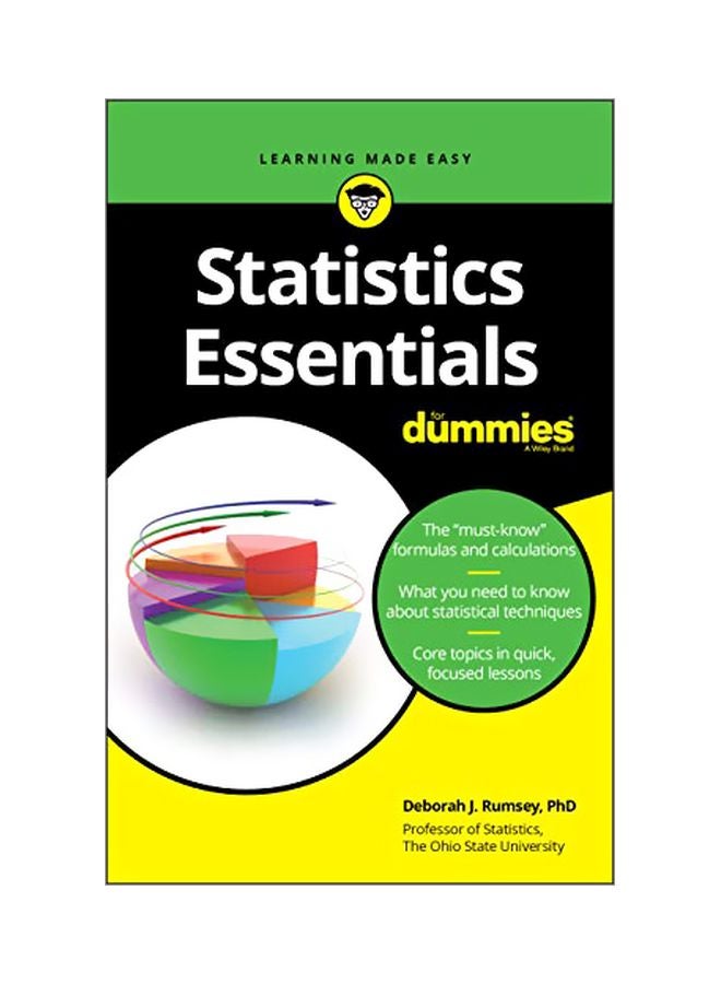 Statistics Essentials Dummies: Learning Made Easy paperback english - 14 May 2019 