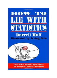 How To Lie With Statistics Paperback English by Darrell Huff - 34310