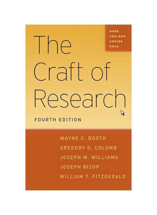 The Craft Of Research Paperback English by Wayne C. Booth - 42689