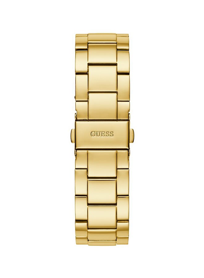 جس ساعة يد بعقارب وسوار من الإستانلس ستيل طراز GW0020L2 - قياس 42 مم - لون ذهبي للنساء - Image 4