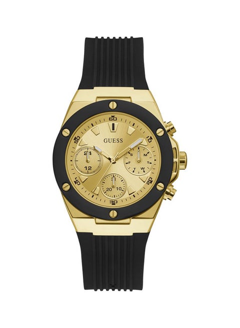 Men's Rubber Chronograph Wrist Watch GW0030L2 - 39 mm - Black