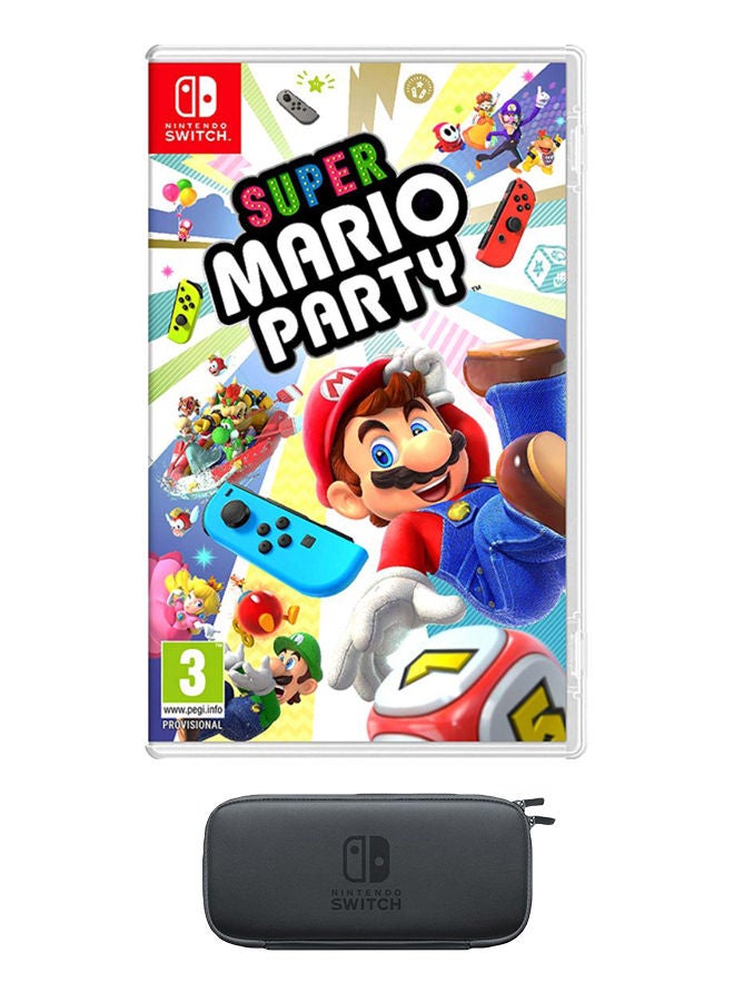 Nintendo Super Mario Party-Adventure-Nintendo Switch-Carry Case Plus Screen Protector - adventure - nintendo_switch - Image 1