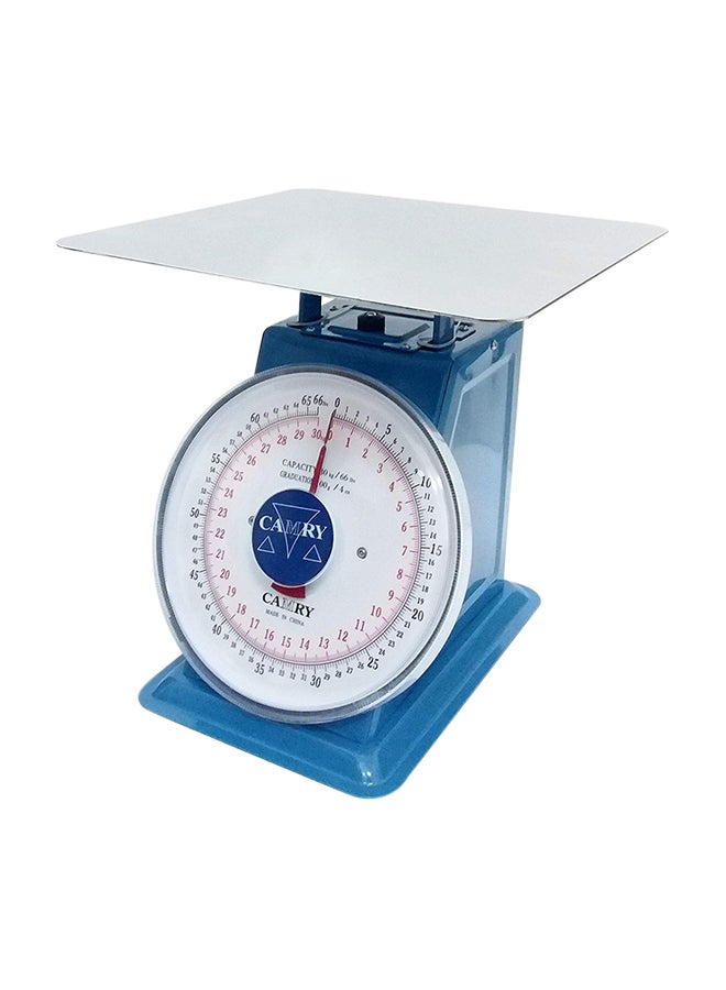 CAMRY Dial Spring Scale 50kg Blue/White 50kg - Image 1