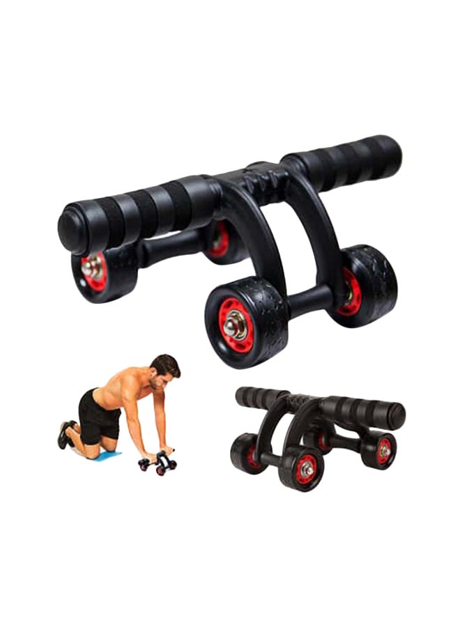 AB Portable Ab Roller And Push Up Bar 33cm - Image 2