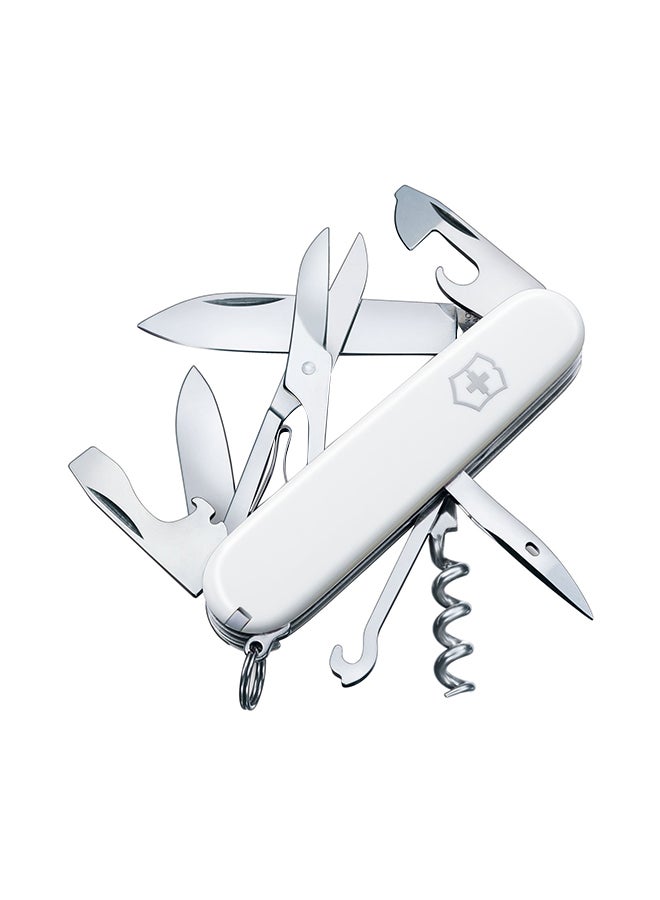 Victorinox - Swiss Army Knife CLIMBER, white 3.6inch - Image 1