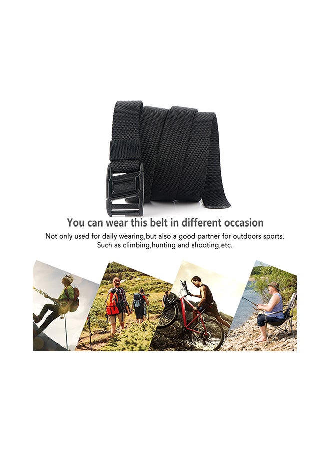 Generic Adjustable Webbing Belt With Quick Release Magnetic Buckle 26x9cm - Image 5