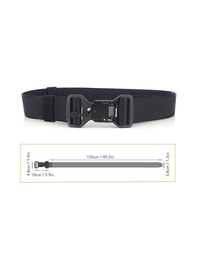 Generic Adjustable Webbing Belts with Quick Release Magnetic Buckle 26x9cm - Image 2