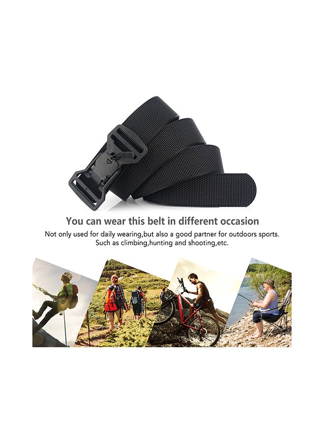 Generic Adjustable Webbing Belts with Quick Release Magnetic Buckle 26x9cm - Image 4