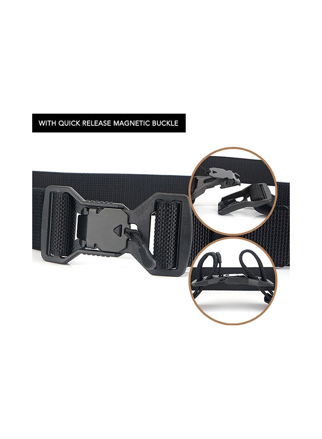 Generic Adjustable Webbing Belts with Quick Release Magnetic Buckle 26x9cm - Image 3