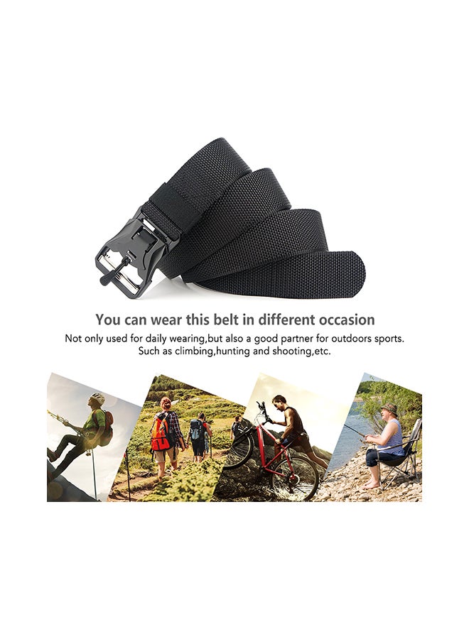 Generic Adjustable Webbing Belt With Quick Release Magnetic Buckle 26x9cm - Image 3