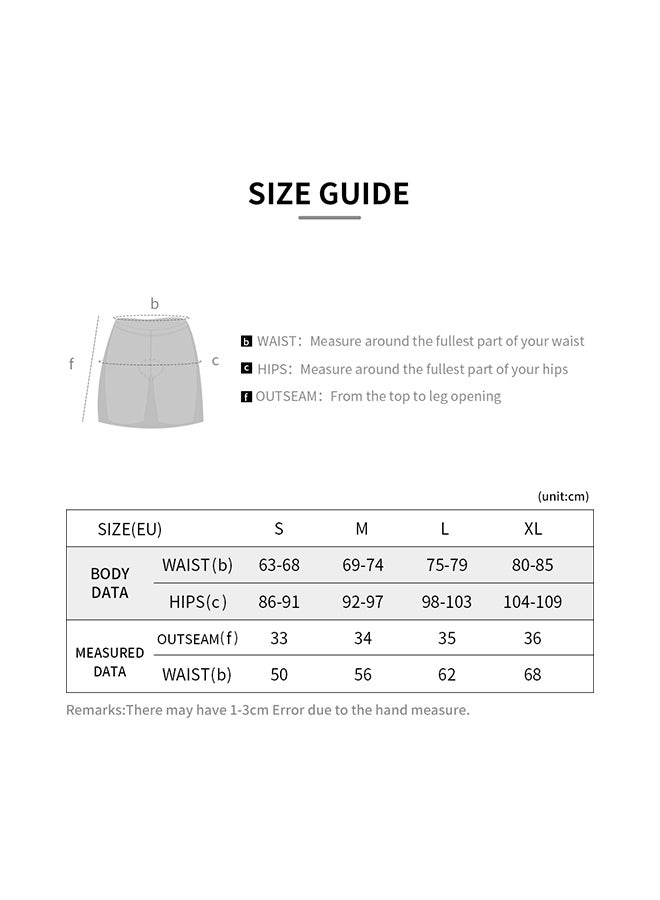 ARSUXEO 2-in-1 Cycling Skort With Gel Padded Liner - Image 2