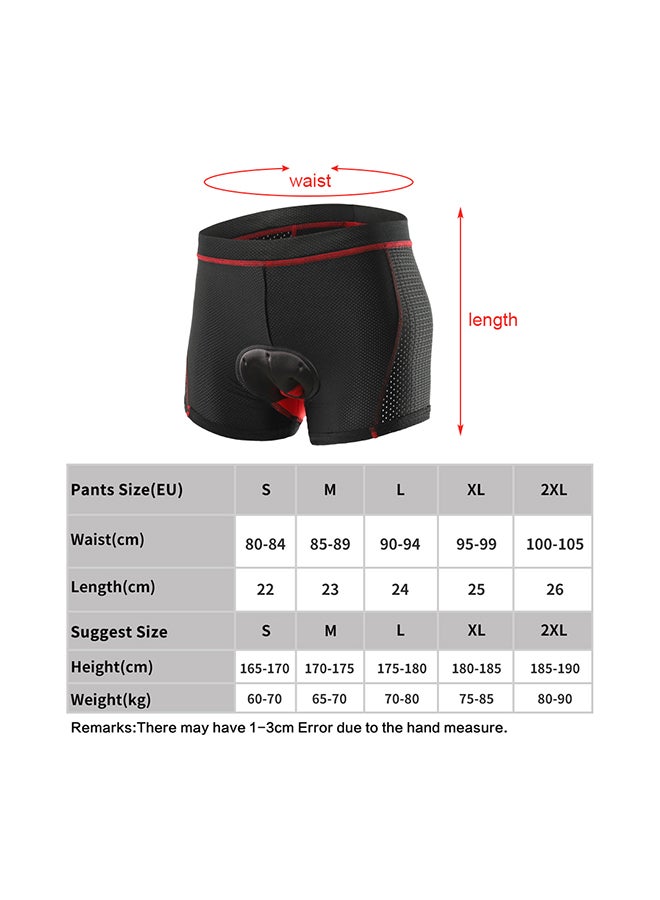 ARSUXEO Breathable Gel Padded MTB Shorts - Image 2