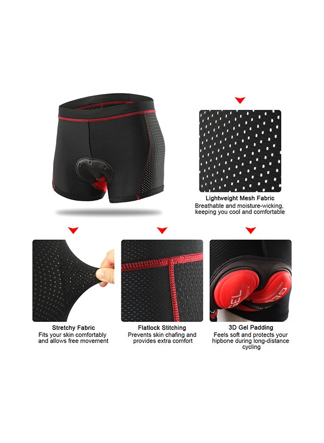 ARSUXEO Breathable Gel Padded MTB Shorts - Image 4