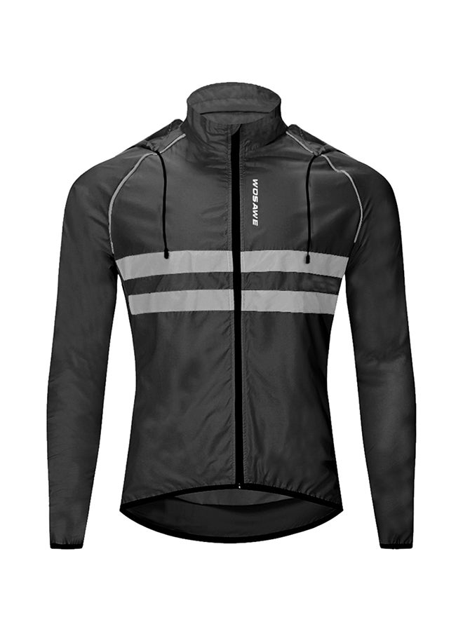 WOSAWE - Windproof Hooded Breathable Cycling Jacket - Image 1