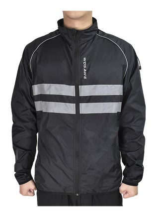 Windproof Hooded Breathable Cycling Jacket - v1583407455/N35286163A_1