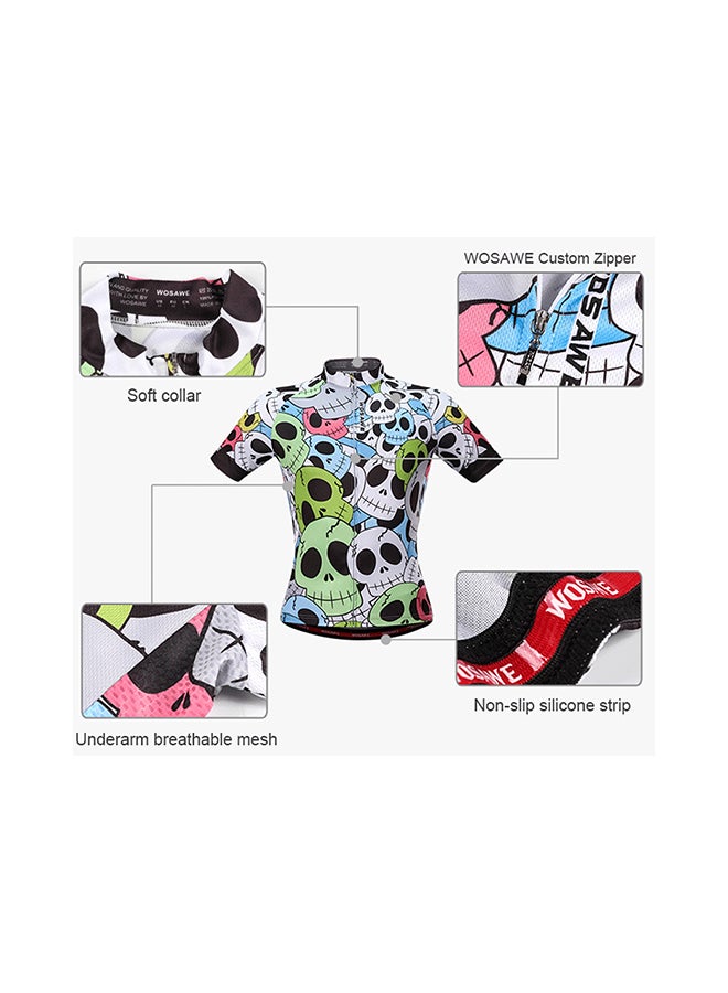 WOSAWE Breathable Full Zip Bike Shirt MTB Bicycle Riding Jersey - Image 2