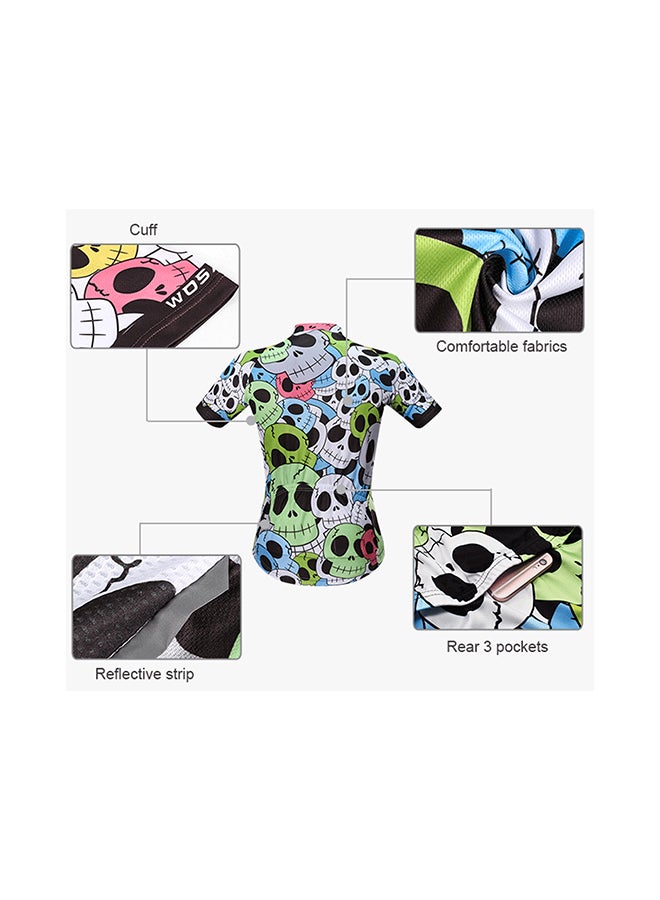 WOSAWE Breathable Full Zip Bike Shirt MTB Bicycle Riding Jersey - Image 3