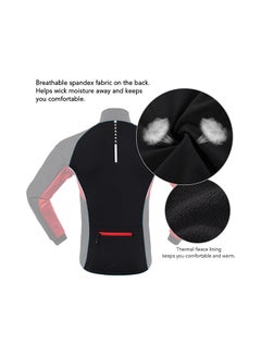 ARSUXEO Long Sleeve Windproof Bicycle Jersey With Pants  - Image 4