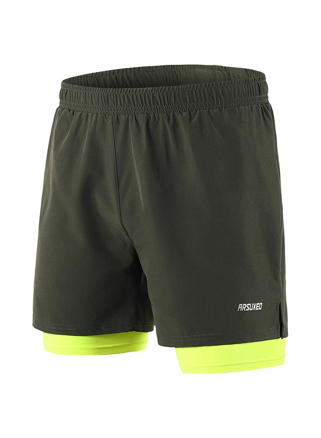 ARSUXEO 2 in 1 Quick Drying Breathable Cycling Shorts 30x23cm - Image 3