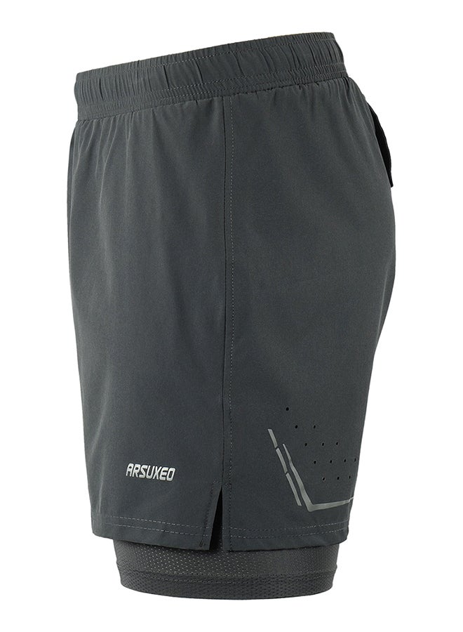 ARSUXEO 2 in 1 Quick Drying Breathable Cycling Shorts 30x23cm - Image 5