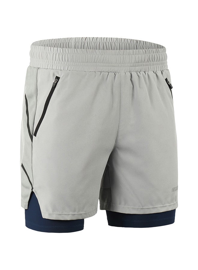 ARSUXEO - 2 in 1 Quick Drying Breathable Cycling Shorts 30x23cm - Image 1