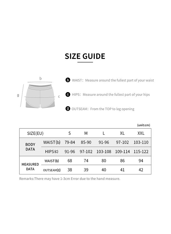 ARSUXEO - 2 in 1 Quick Drying Breathable Cycling Shorts 30x23cm - Image 1