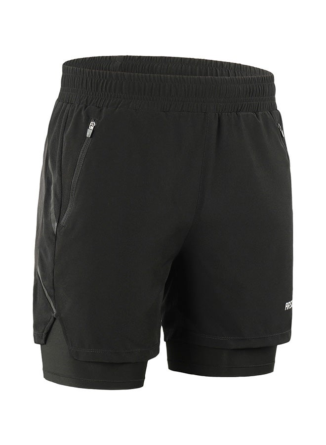 ARSUXEO - 2 in 1 Quick Drying Breathable Cycling Shorts 30x23cm - Image 1
