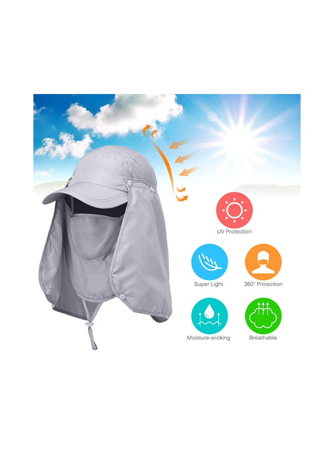 Generic Outdoor Sports Hiking Visor Hat For Sun Protection 58cm - Image 5