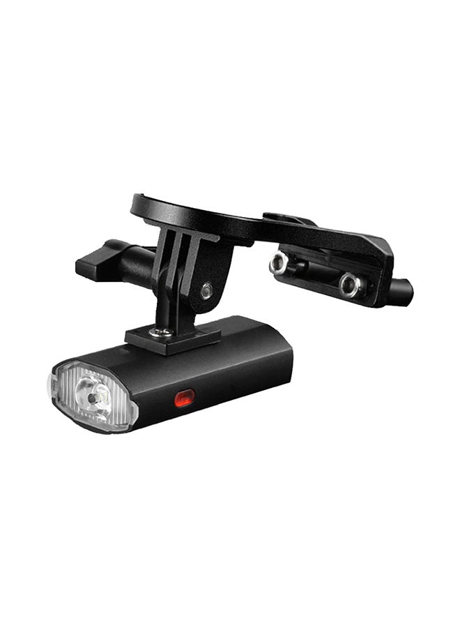 WEST BIKING USB Rechargeable Battery Front Holder Side Lamp 6 Light Modes 10x8cm  - Image 1