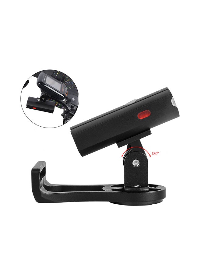 WEST BIKING USB Rechargeable Battery Front Holder Side Lamp 6 Light Modes 10x8cm  - Image 2