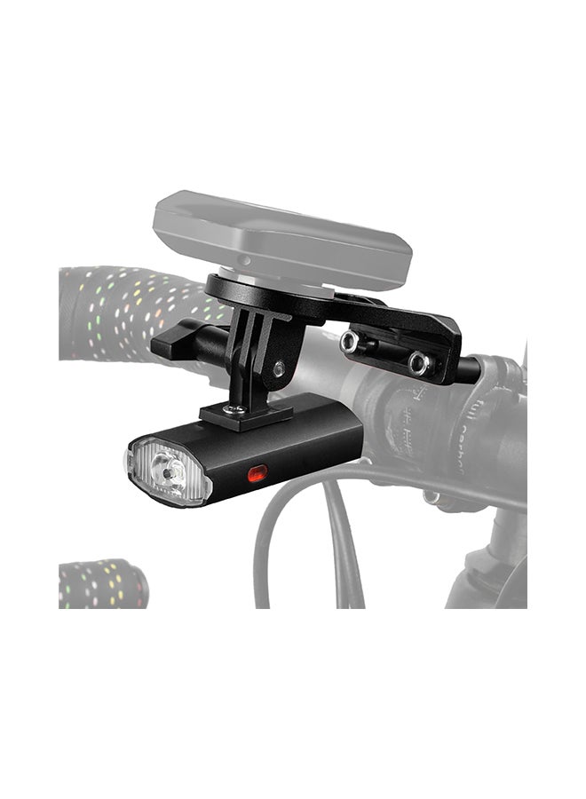 WEST BIKING USB Rechargeable Battery Front Holder Side Lamp 6 Light Modes 10x8cm  - Image 3