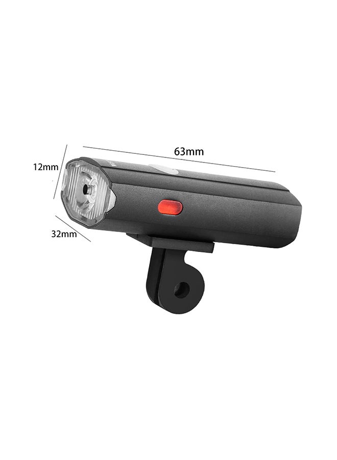 WEST BIKING USB Rechargeable Battery Front Holder Side Lamp 6 Light Modes 10x8cm  - Image 4