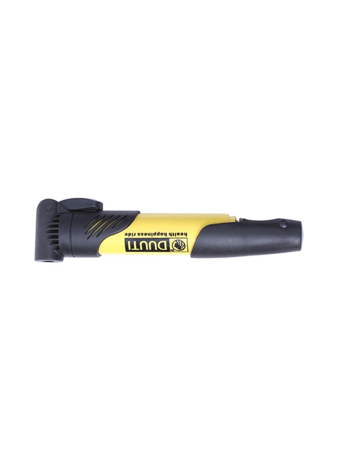 DUUTI Mini Portable High Strength Plastic Bicycle Air Pump 20x10cm - Image 1