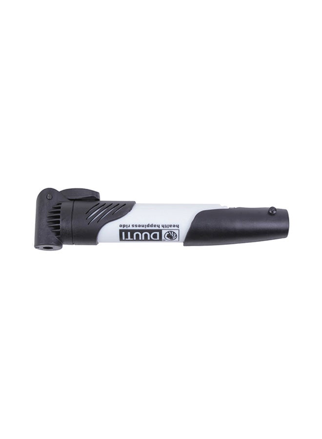 DUUTI Mini Portable High Strength Plastic Bicycle Air Pump 20x10cm - Image 1