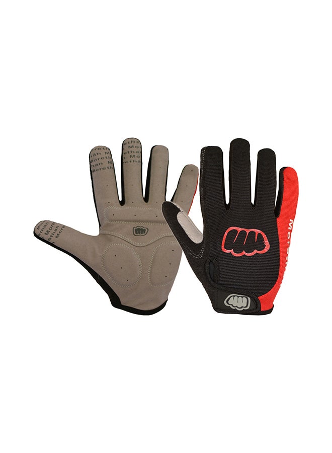 Generic Full Finger Anti Slip Gel Pad Motorcycle MTB Road Bike Winter Cycling Gloves  - Image 1