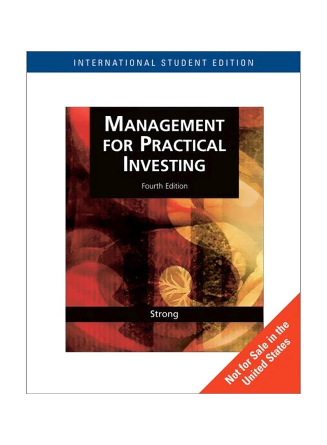 Management For Practical Investing Paperback English by Robert A. Strong - 15 Apr 2006