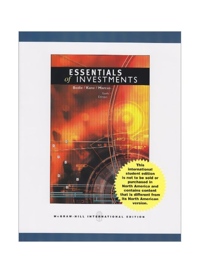 Essentials Of Investments english 16 Mar 2006 