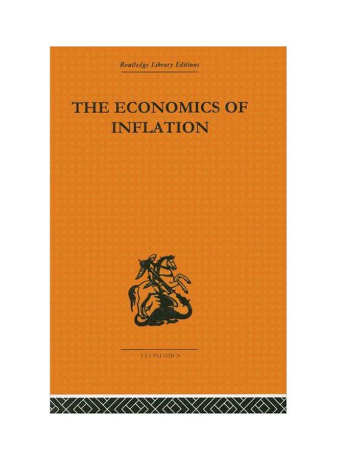 The Economics Of Inflation hardcover english - 01 Oct 2003 