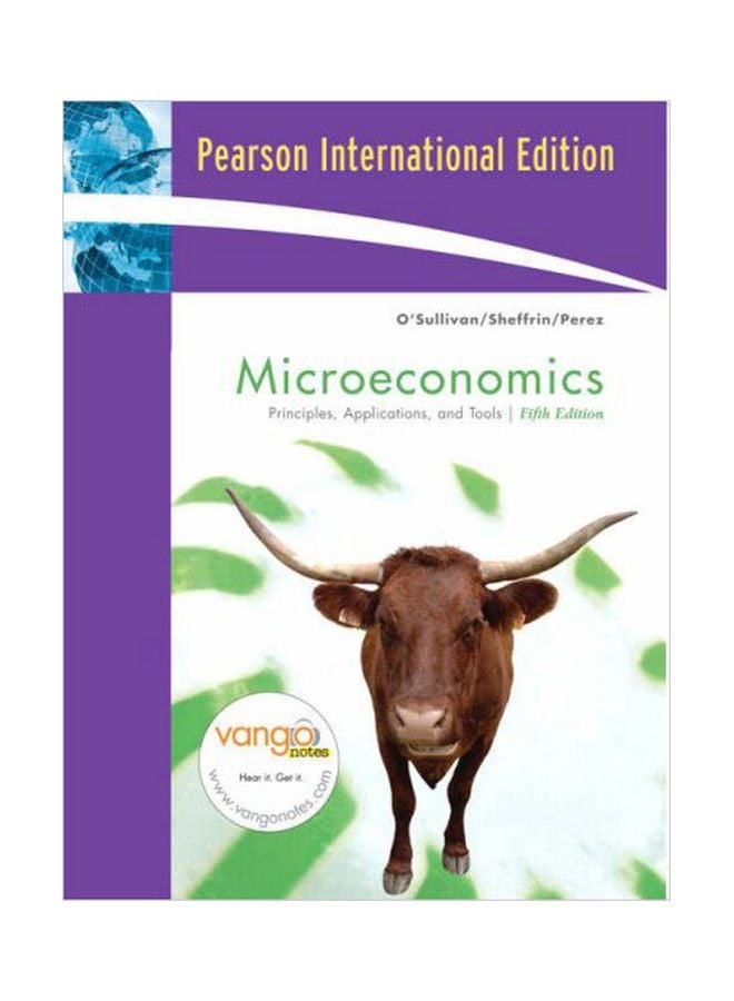 Microeconomics: Principles, Applications, And Tools english 31 Jul 2008 