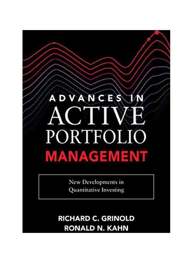 Advances In Active Portfolio Management Hardcover English by Richard Grinold - 13 Jan 2020 